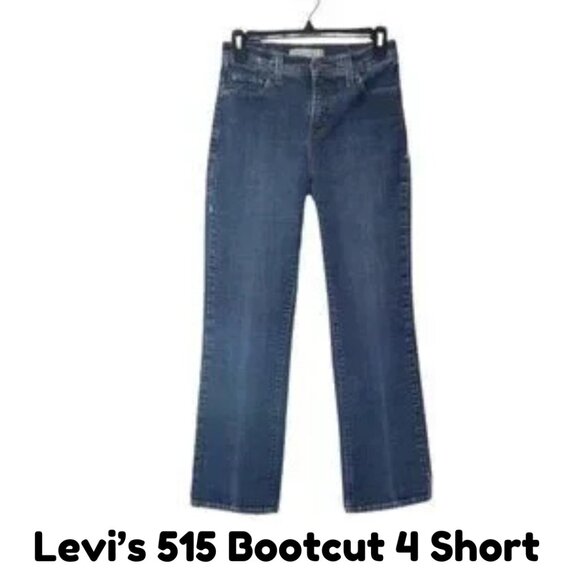 Levi's 512 Perfectly Slimming Bootcut Jeans 4-Short - Picture 1 of 13